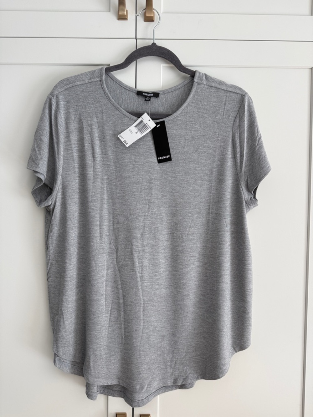 Premise Gray Short Sleeve Crewneck Tee